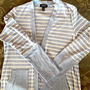 Nwot Long open Jones ny lightweight cardigan